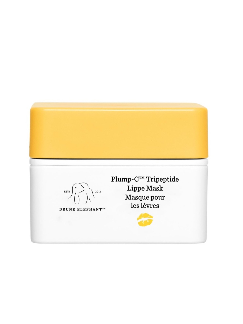 Drunk Elephant Plump-C™ Tripeptide Lippe Mask with Vitamin C NIB
